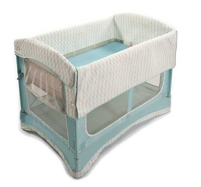 Co-Sleeper Arms Reach 3 em 1: Co-sleeper + Berço + Parque/Cama viagem