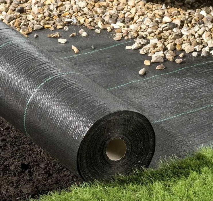 AGROWŁÓKNINA Czarna 90g 0,8x50m Mata | WYPRZEDAŻ -20%