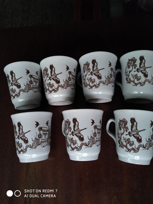 Чашки с блюдцами СССР