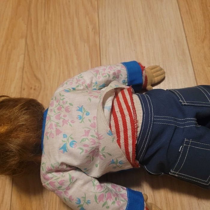 Lalka artystyczna z lat 50.–60 typ „Kruse-style”