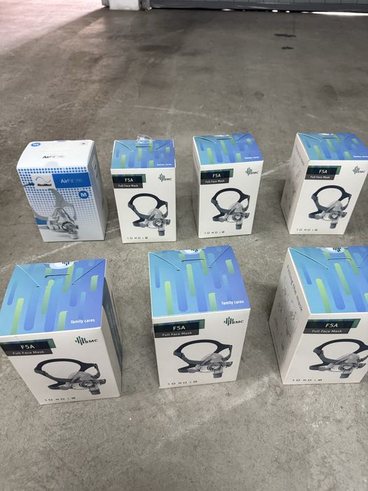 Mascara facial para euipamento de ventilacao