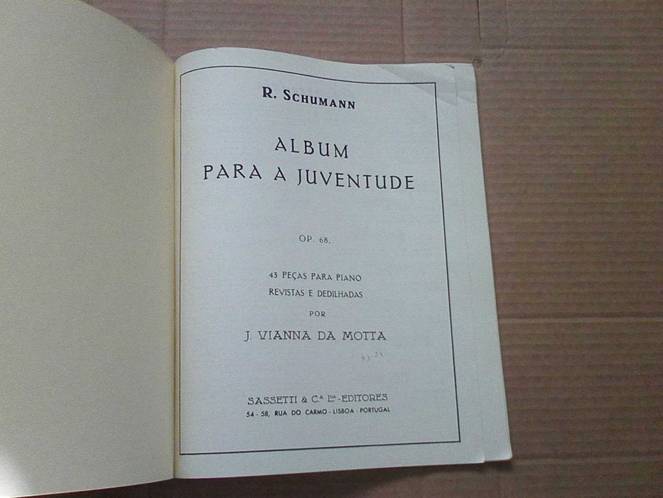 Album para a juventude.  Robert Schumann