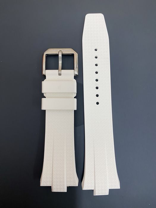 Nowy biały pasek do Citizen Tsuyosa 9mm