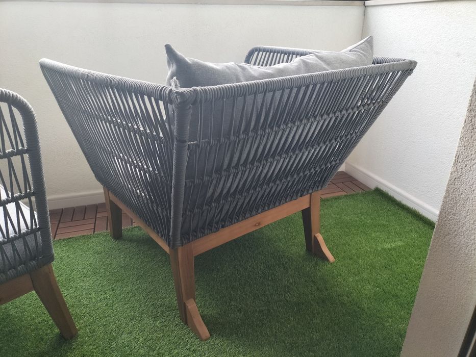 2 poltronas para jardim ou varanda Leroy Merlin