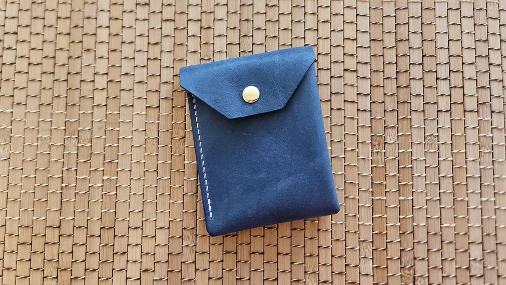 Borubar Skóroszyj - pomysłowy mini portfel skórzany