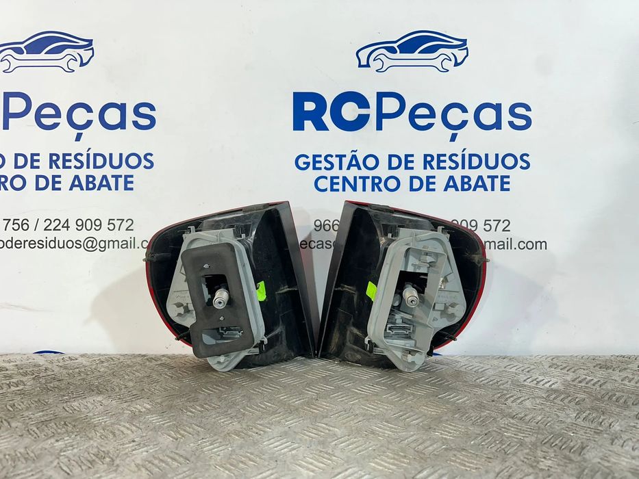 Conjunto Farolins Tras Traseiro Esquerdo Direito Original Volkswagen