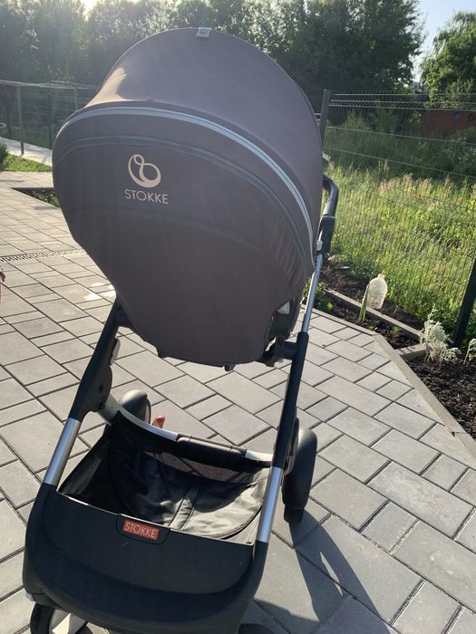 Коляска stokke  trailz 2в1 прогулка люлюка каляска візок