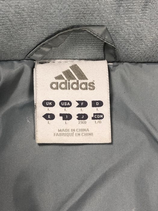 Зимова спортивна вінтажна куртка adidas розмір L