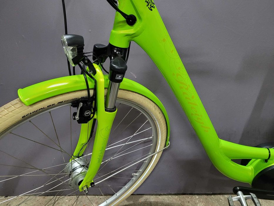 Rower elektryczny RALEIGH Napęd IMPULS 11A 36V ASYSTSTENT 55 CM Piękny