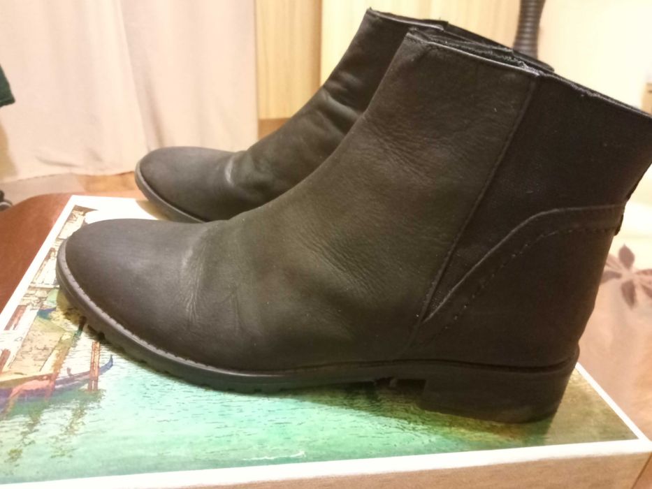 Botki sztyblety damskie skórzane Venezia rozm.39