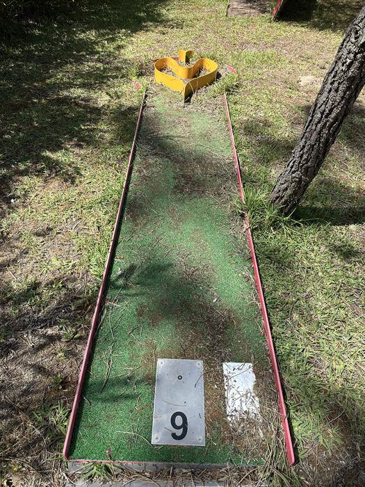 Pistas minigolf.