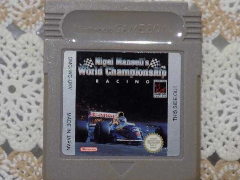 Nigel Mansell's World Championship Racing na Nintendo Game Boy -GBC