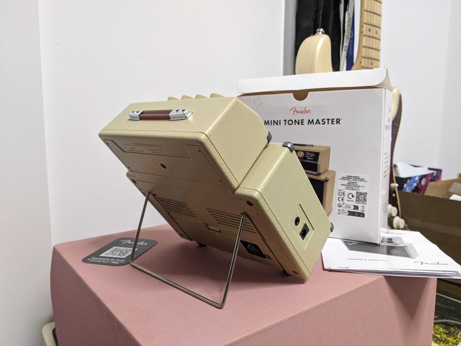 Fender Mini Tone Master - amp guitar, wzmacniacz na baterię 9V + zasilacz gratis