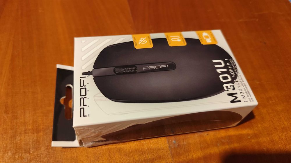 Миша комп'ютерна дротова PROFImarket M301UB
