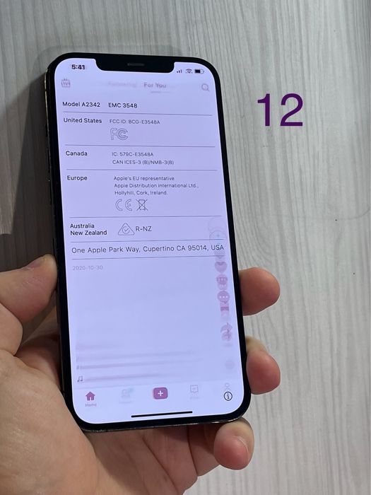 Дисплей iPhone 12 Pro Max екран розборка оригинал оригінальний донор