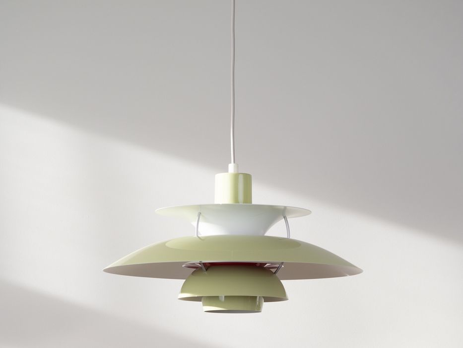 Duńska lampa PH 5 proj. Poul Henningsen, Louis Poulsen, 1958