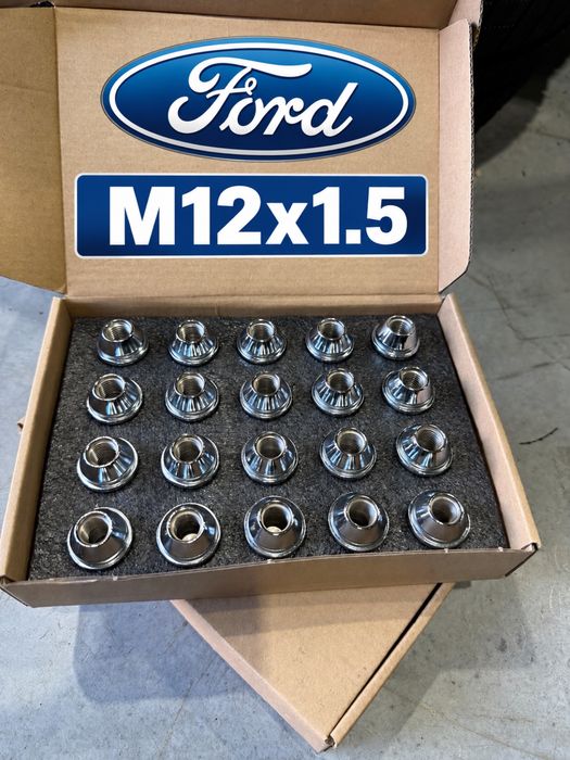 Колісні гайки на Ford M12x1.5 конус — Focus Mondeo Kuga Fiesta