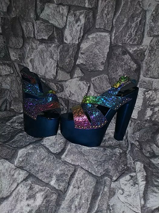 Радужные винтажные стрипы двойки vita mori редкость