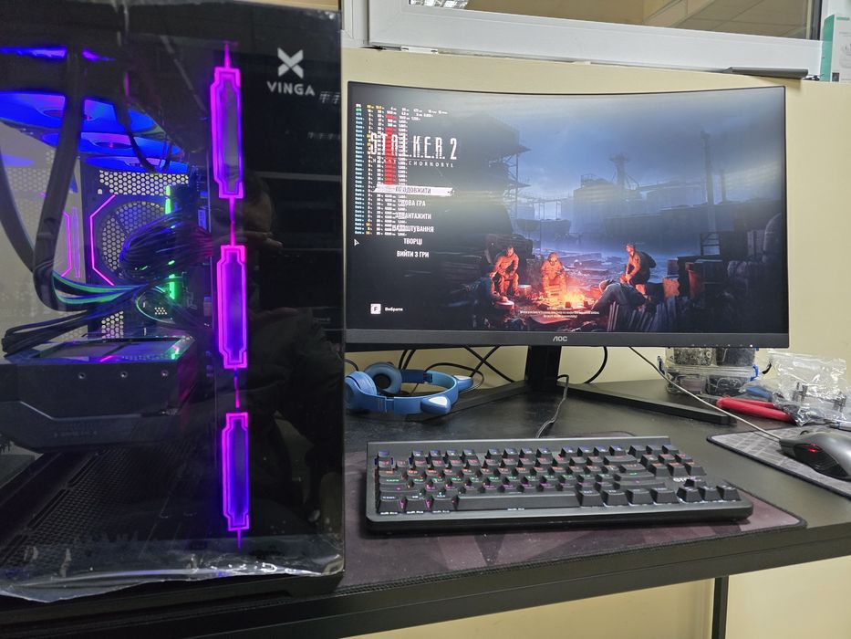 Комп'ютер i9 14900kf 32 gb ddr5 RTX 5070TI 16 ssd m2 1t