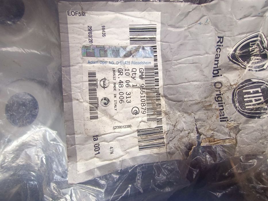 Oryginalne dekle do felg stalowych  Opel Fiat Lancia