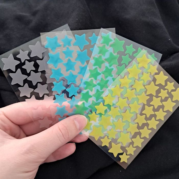 Патчі зірочки на прищі 40 штук патчі для прищів у формі зірочек