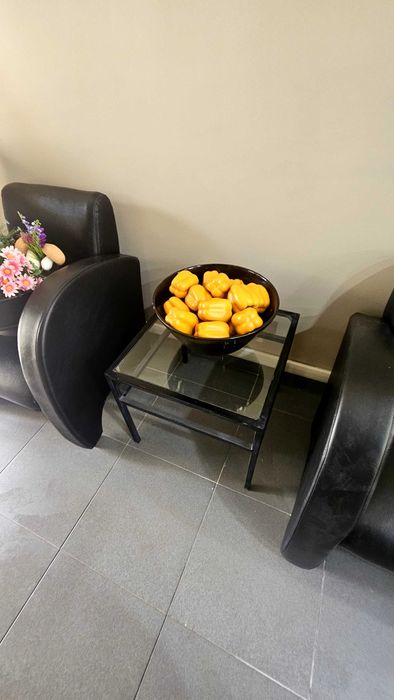 Mesa de centro em ferro