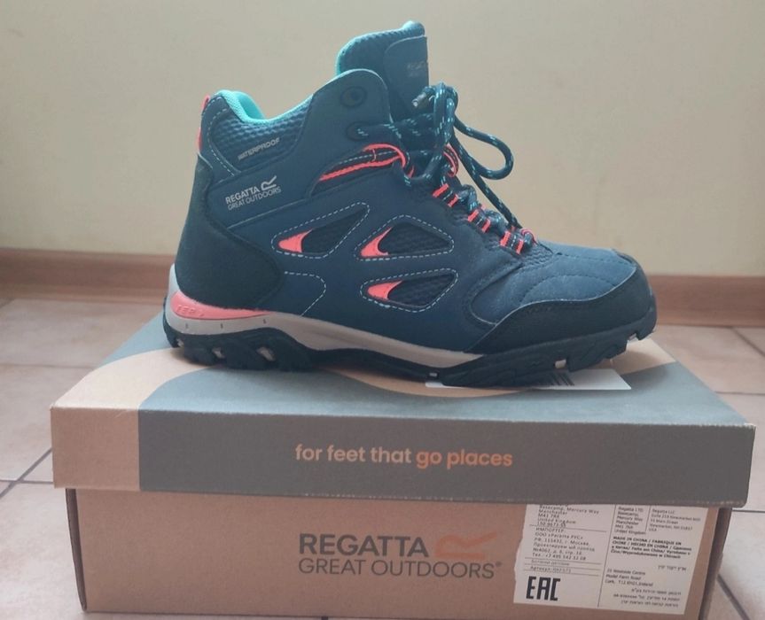 Buty trekkingowe Regatta Helcombe granatowe rozmiar 37