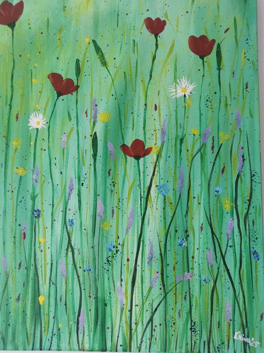 Obraz ręcznie malowany