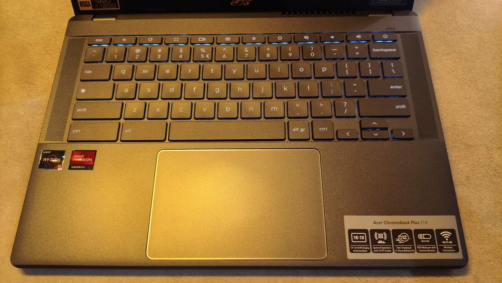Laptop Acer chrombook plus 514