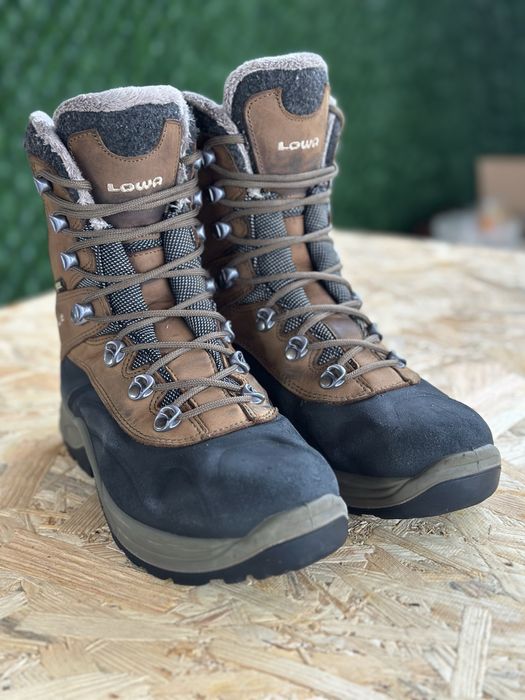 Lowa couloir goretex ботинки кожаные зимние оригинал на меху.