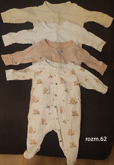 Ubranka niemowlęce rozm. 62