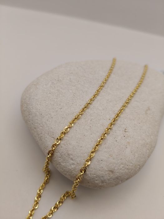 Złoty Łańcuszek 45cm Pr.585 Nowy Zapraszamy