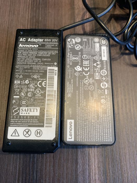 Блоки живлення HP, Lenovo, Bose, Canon…