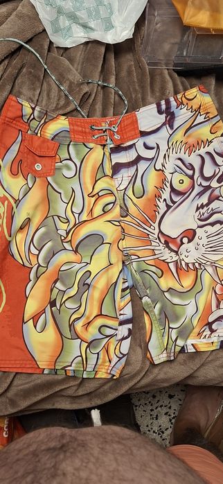Calções +t-shirt Ed Hardy