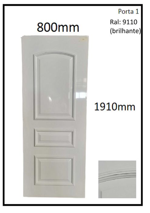 Painel de Porta Branco