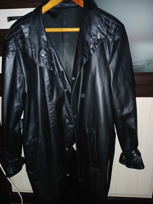 Плащ чоловічий кожзам