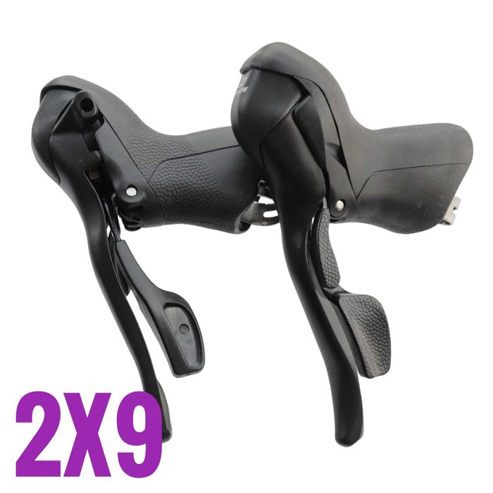 Nowe! MICRONEW 2x9 klamkomanetki manetki klamki szosowe microshift