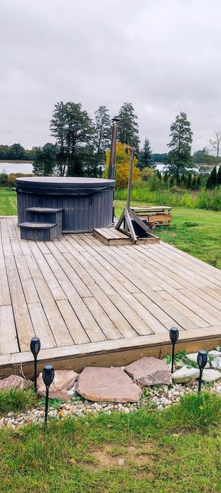 Domek nad Jeziorem z Jacuzz dla 6 osób