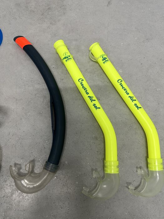 Conjunto óculos mergulho barbatanas