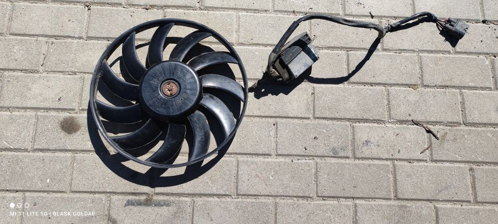 Wentylator z Modułem  Audi A6 C5 2.0 B ALT Części Blask Gołdap