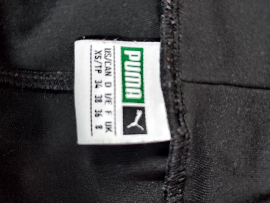 Czarne legginsy Puma