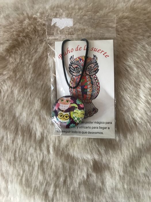 Colares NOVOS -PROTEÇÃO-Árvore da Vida, Mocho d Sorte e Anjo protetor