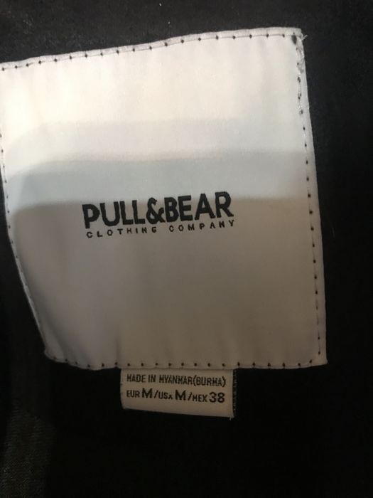 Куртка мужская замшевая Pull&Bear