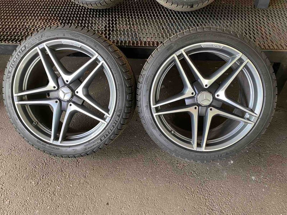 Оригинальные диски R19 Mercedes C-Class AMG, шины 245/35/19 265/35/19