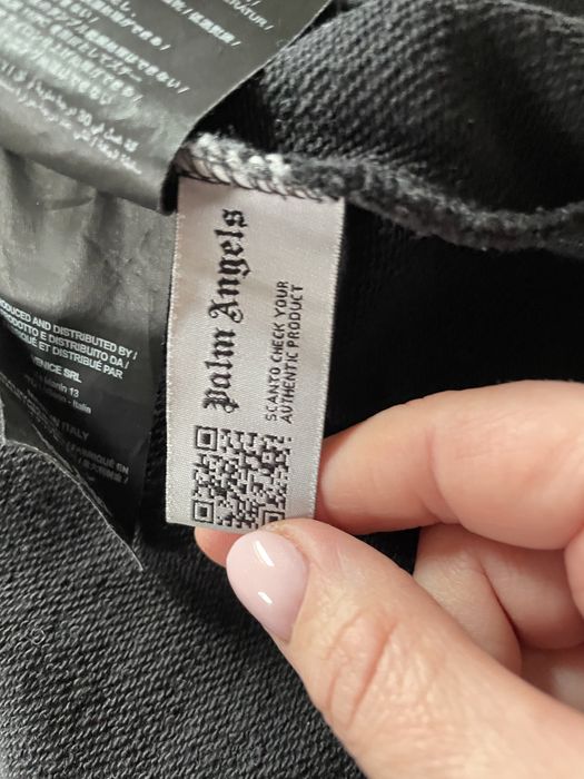 Czarna bluza Palm Angels, rozm M