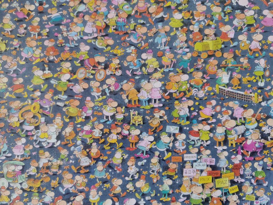 puzzle Clementoni 1000 elementów Mordillo Impossible