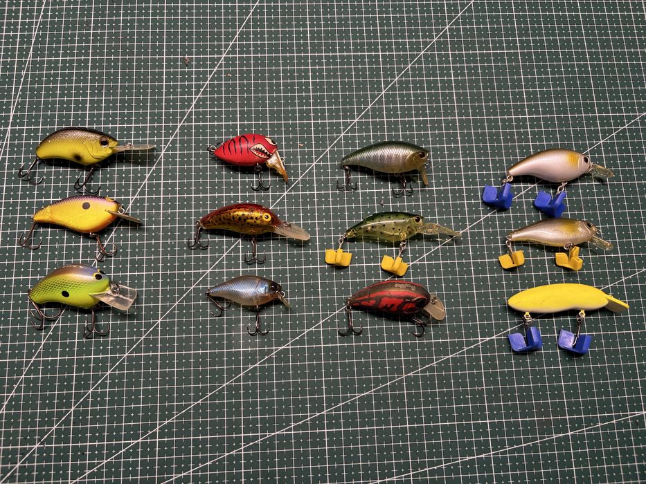 Zestaw Japonskich woblerow crank baits