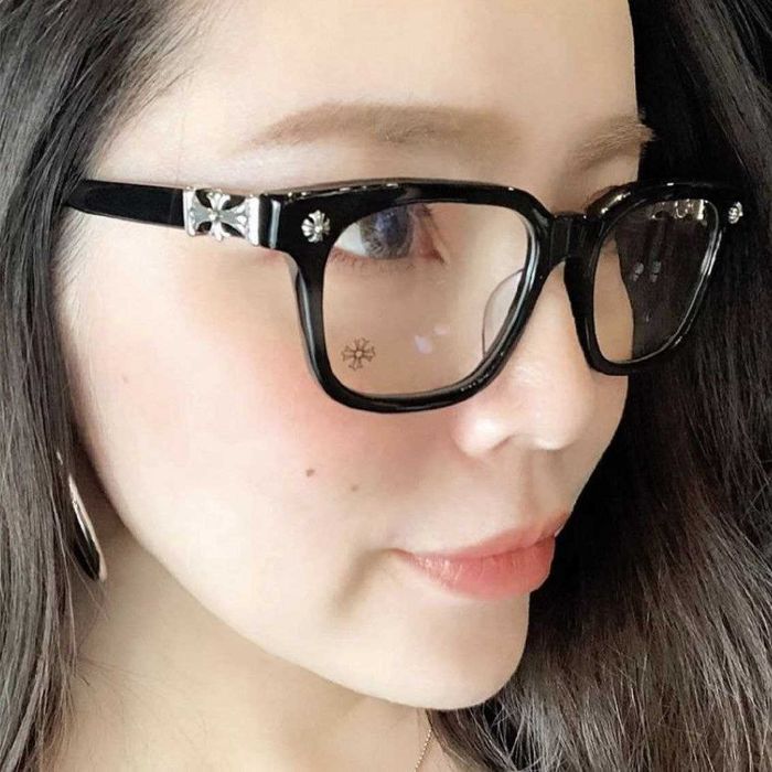 Чёрные очки Chrome Hearts | Окуляри Хром Хартс | Имиджевые