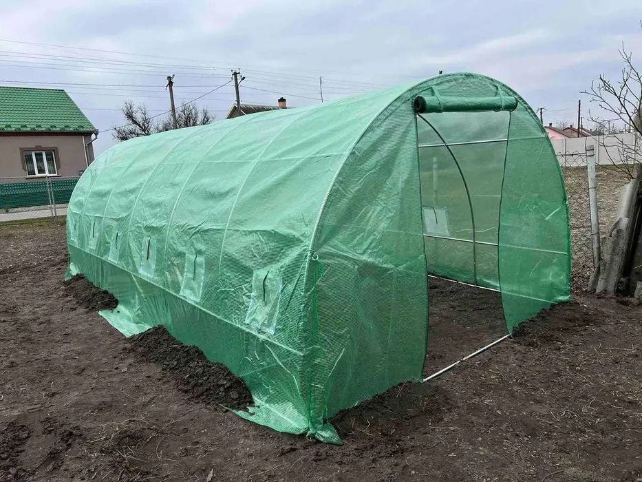 Теплиця парник 10м2    18м2 (6х3х2 м) Ø25мм  для городу дачі