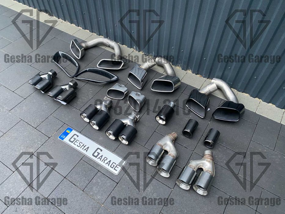 Насадки на выхлопную BMW БМВ E70 E71 F10 F11 F15 G30 G31 в наличии